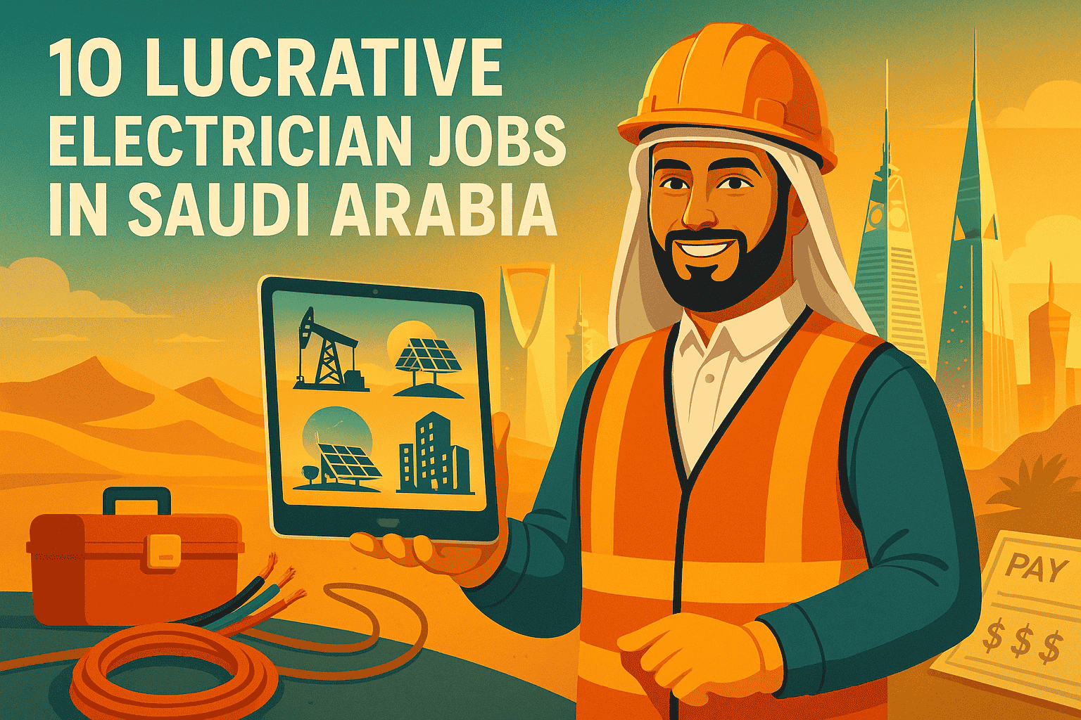 electrician jobs in Saudi Arabia