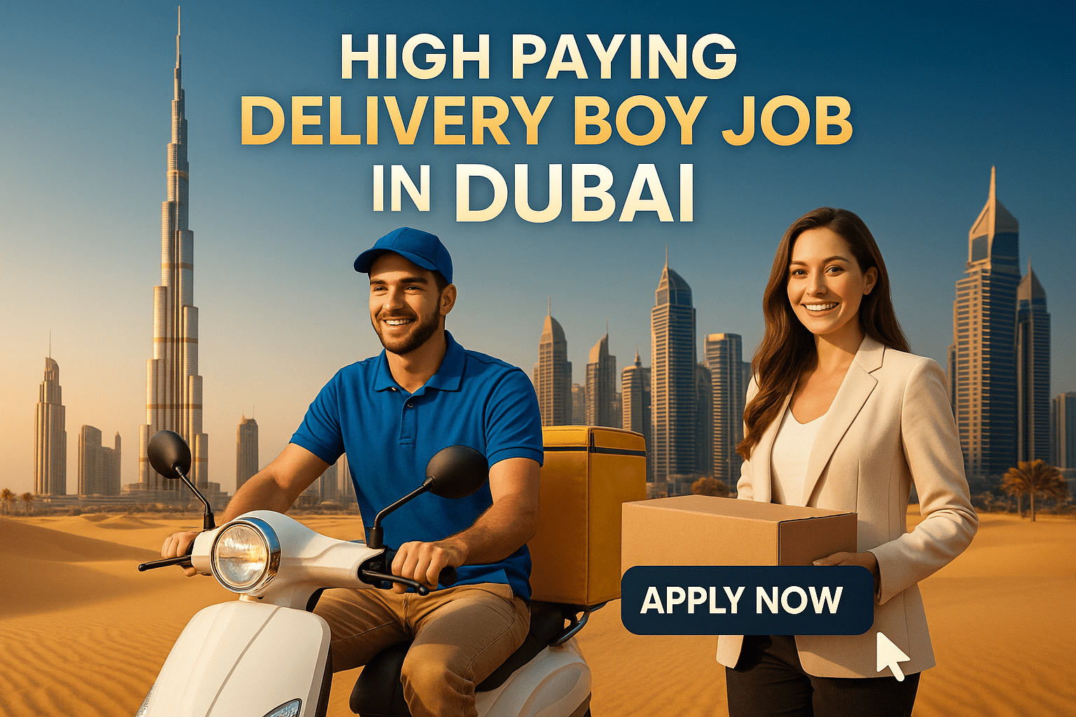 Delivery Boy Job in Dubai