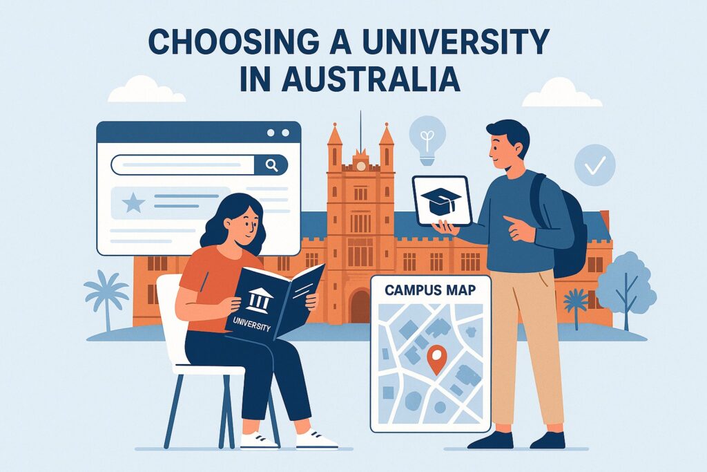 Choosing University in Australian University