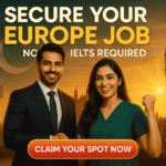 Europe Jobs for Pakistani without IELTS