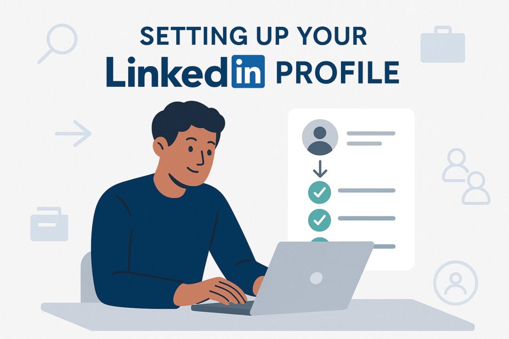 how to use LinkedIn Profile Setup