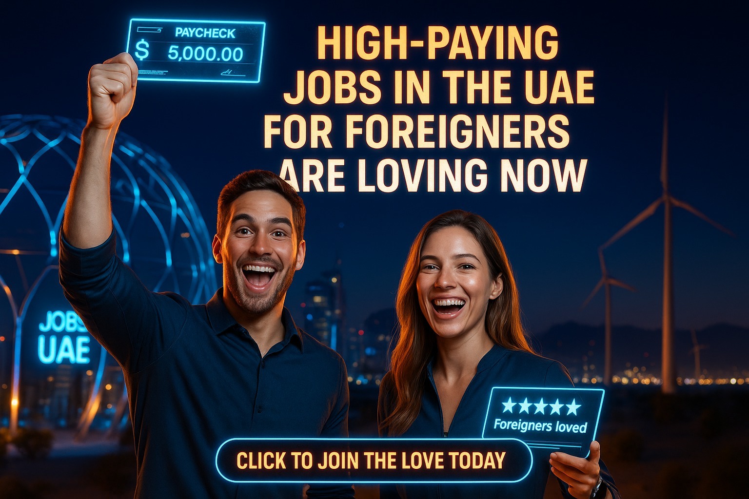 jobs in the UAE for foreigners