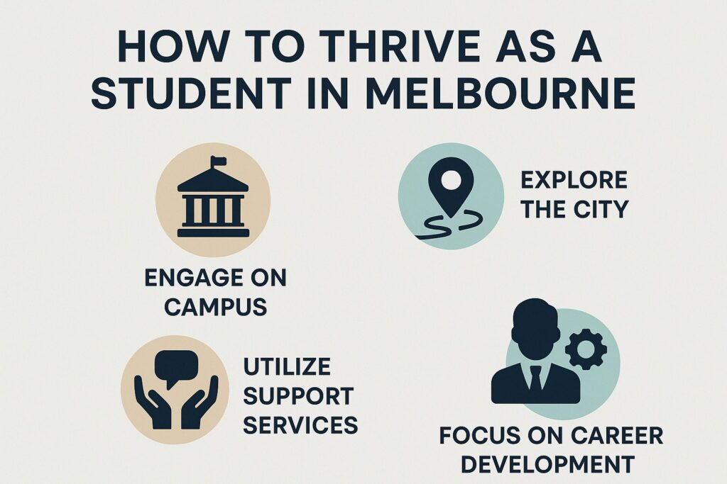 steps for thriving as a student in Melbourne
