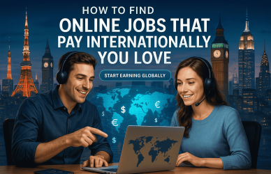 Online Jobs That Pay Internationally