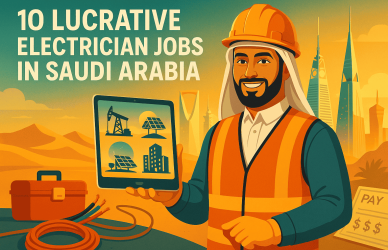 electrician jobs in Saudi Arabia