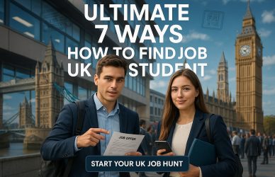 How to Find Job UK As student