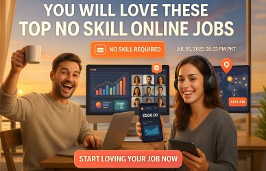 No Skill Online Jobs