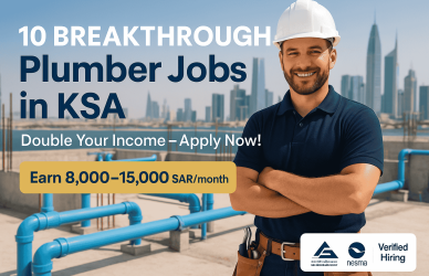 Plumber Jobs in KSA