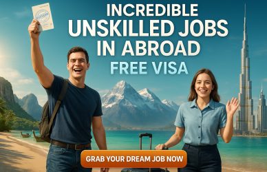 Unskilled Jobs In Abroad Free Visa