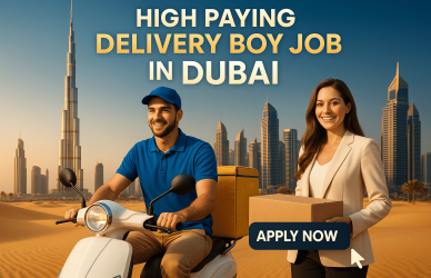 Delivery Boy Job in Dubai